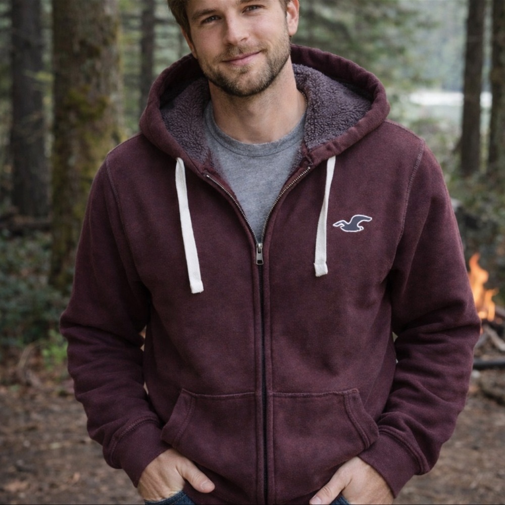 HOLLISTER Fleece-Lined Hoodie